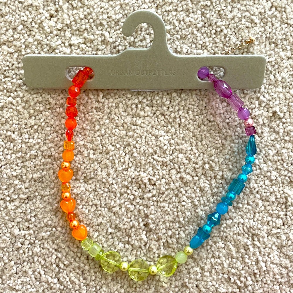 Urban Outfitters Beaded Necklace🌈